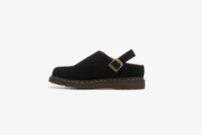 Dr. Martens Isham Suede Mules M - Black