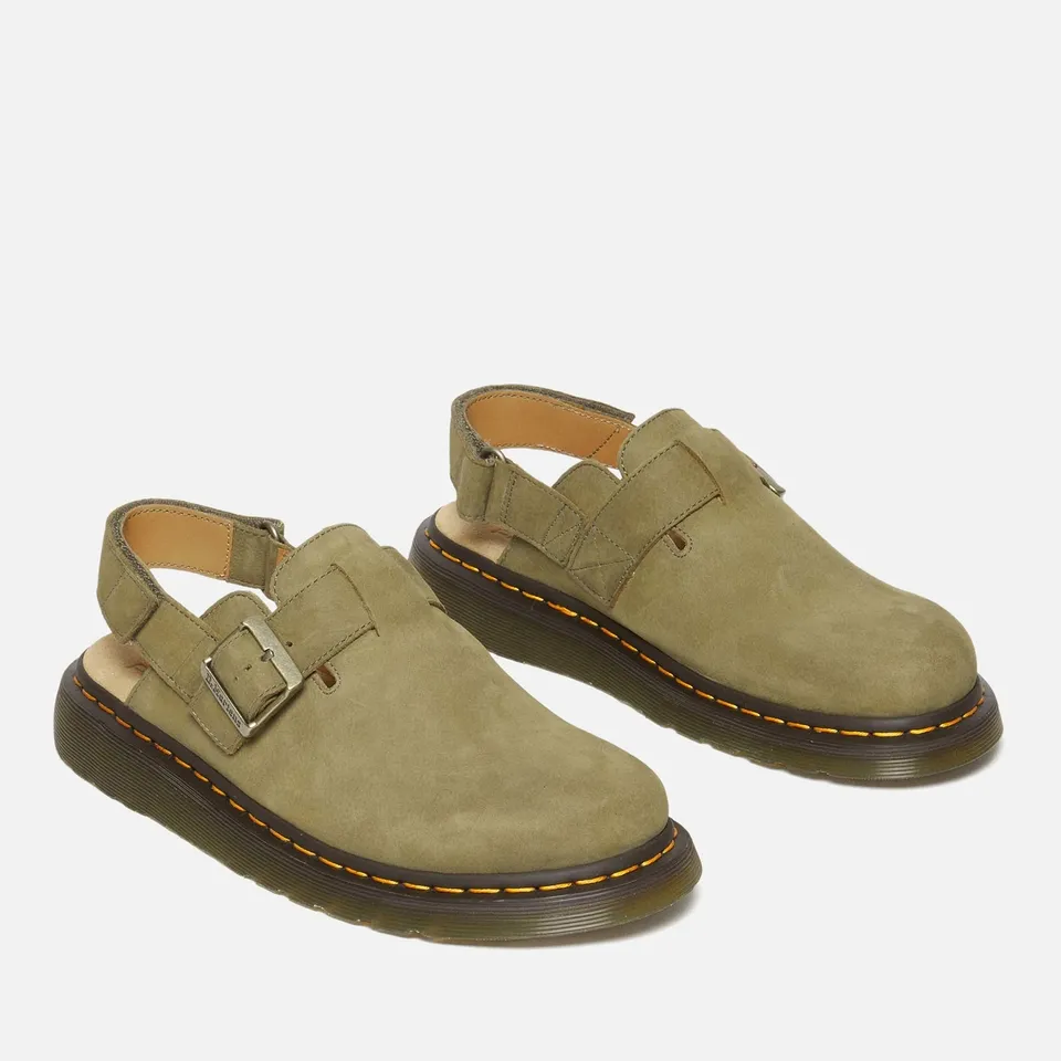 Dr. Martens Men's Jorge II Suede Mules - UK 9 | Coggles