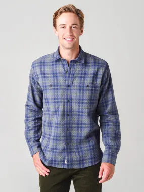     DUCK HEAD  Men's Westover Quilt Plaid Shirt    