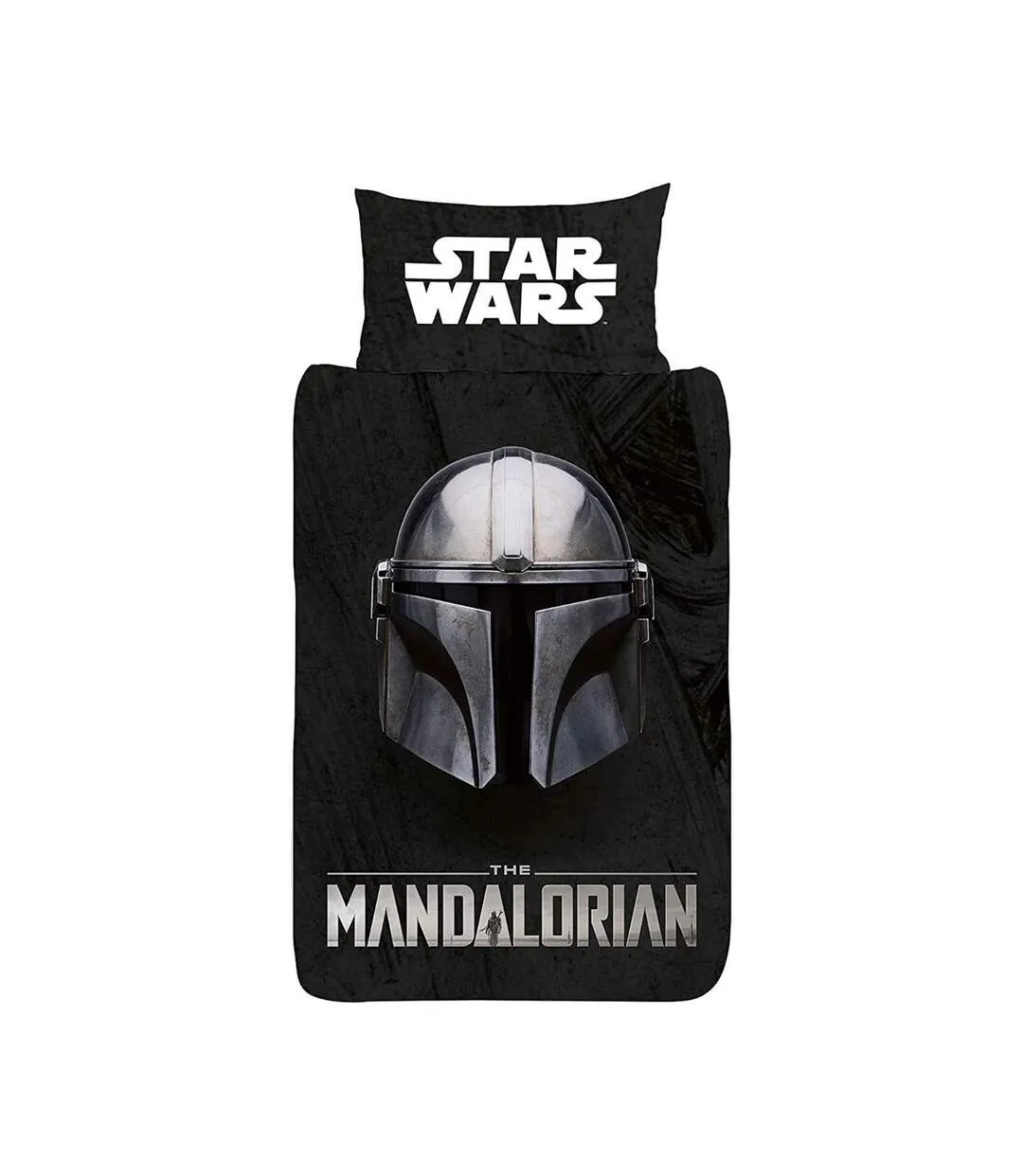 Duvet cover set black/white Star Wars: The Mandalorian