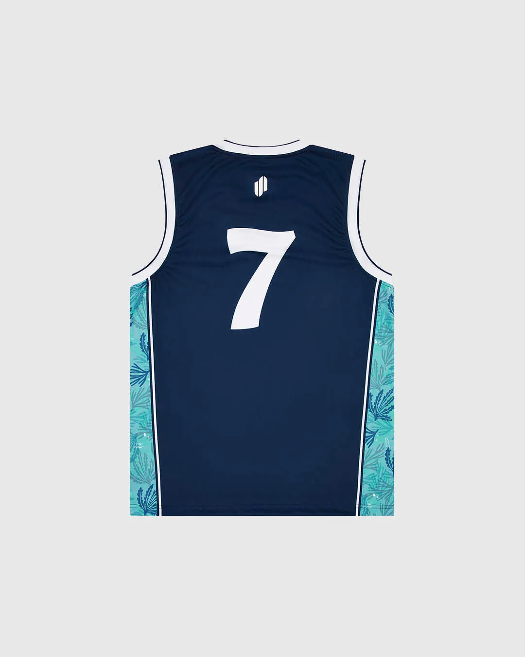 ED7:O1 - Womens Ocean Basketball Vest - Navy