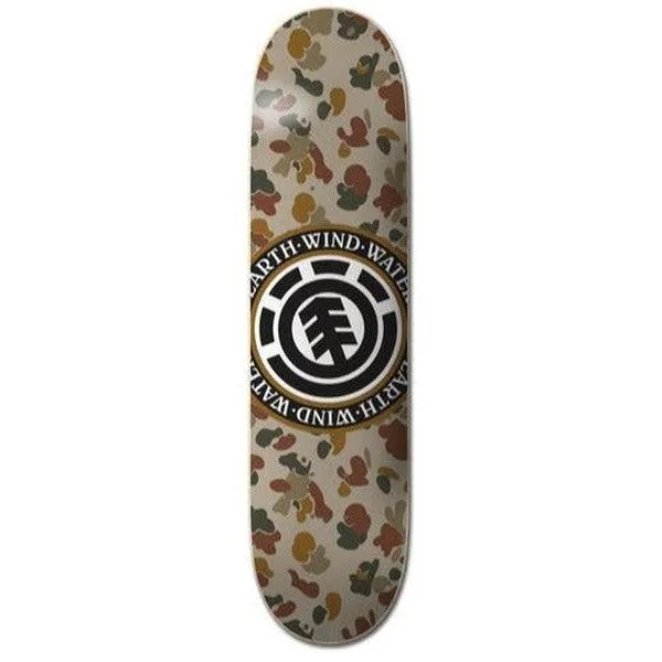 Element Skateboards Sand Camo Seal Deck 8.0