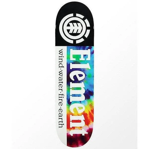 Element Skateboards Tie Dye Section Deck 8.0