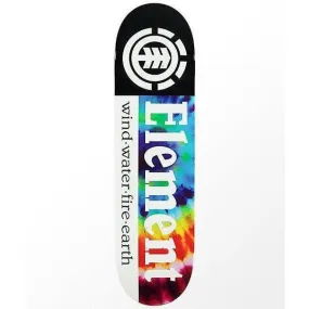 Element Skateboards Tie Dye Section Deck 8.0