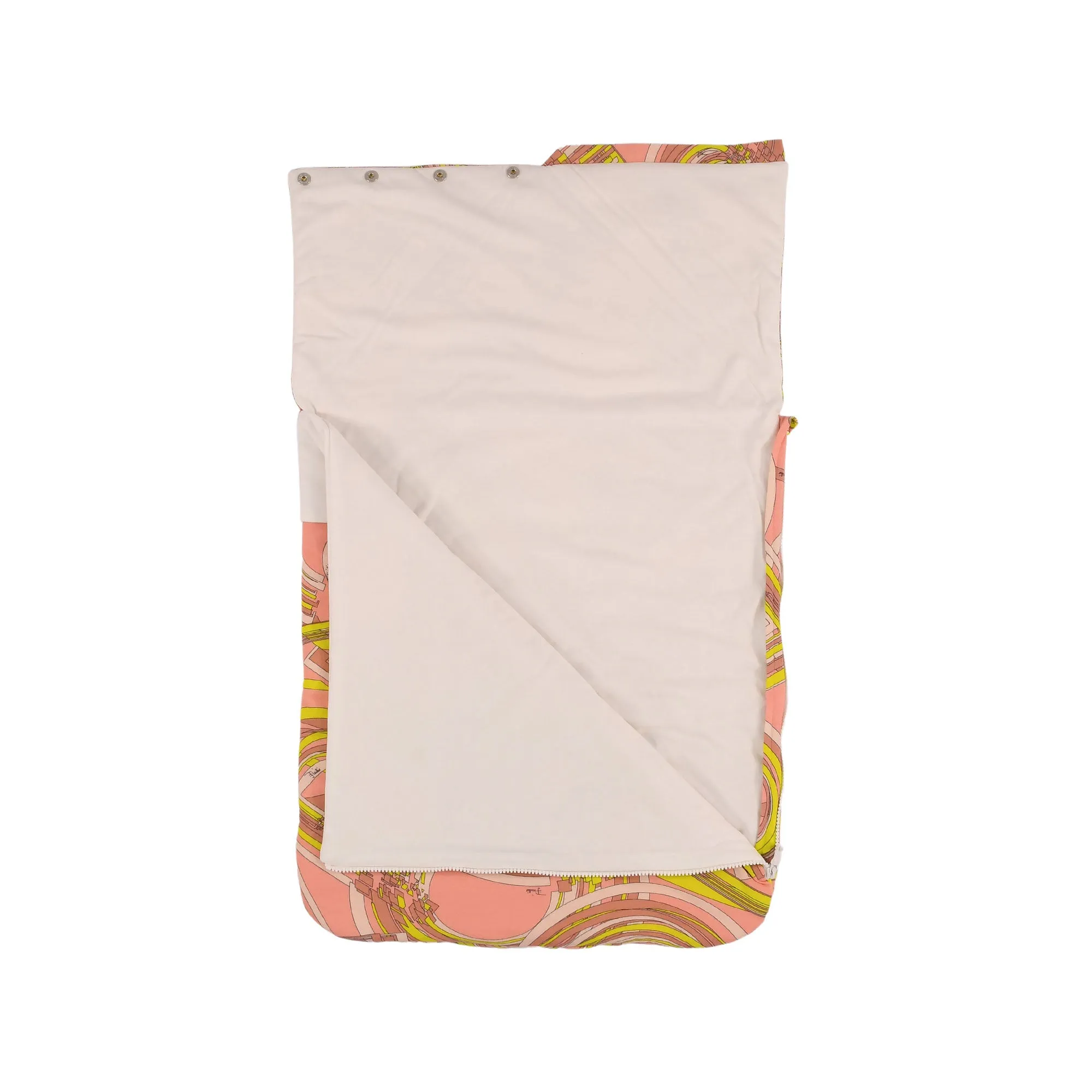 Emilio Pucci Kids Abstract Print Baby Blanket AW22