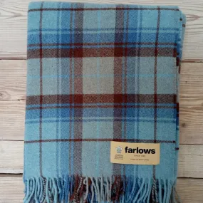 Farlows Lambswool Plaid Blanket