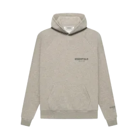 Fear Of God Essentials Core Collection Pullover Hoodie Dark Heather Oatmeal