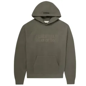 Fear Of God Essentials Off Black Hoodie (FW22)