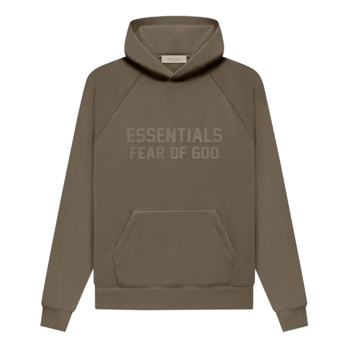 Fear Of God Essentials SS22 Pullover Hoodie Wood Brown