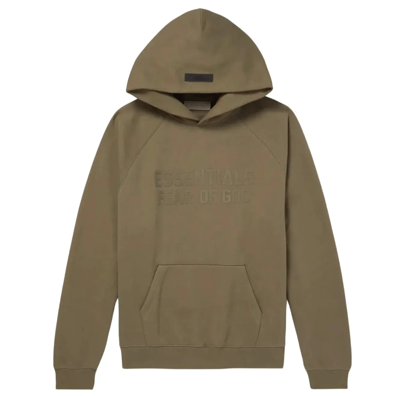 Fear Of God Essentials Wood Brown Hoodie (FW22)