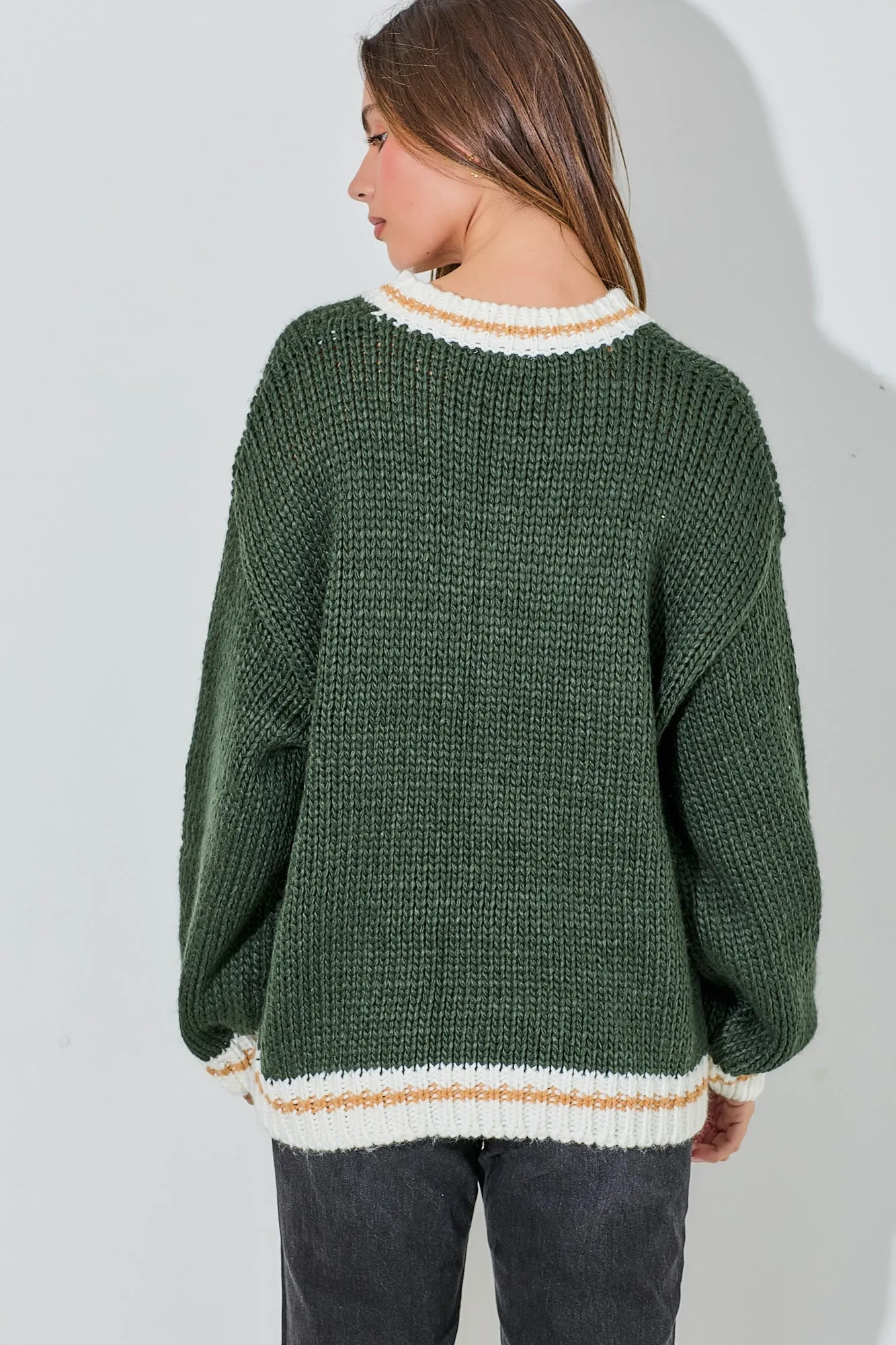 FINAL SALE BaeVely BSW2871-A Jolly Knit Sweater