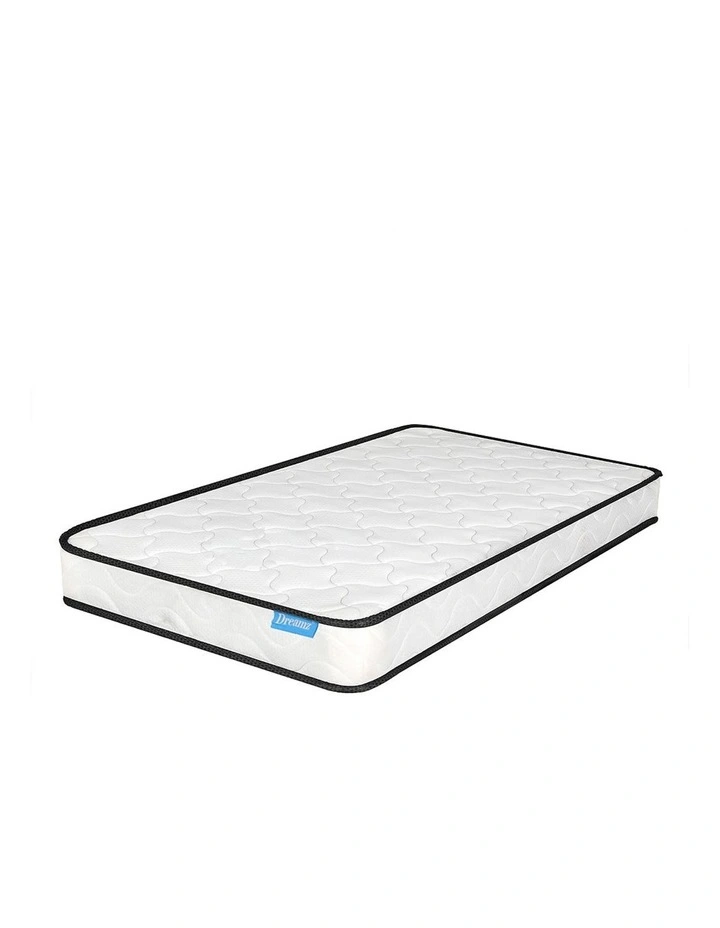 Firm Spring Cot Mattress 13cm in White