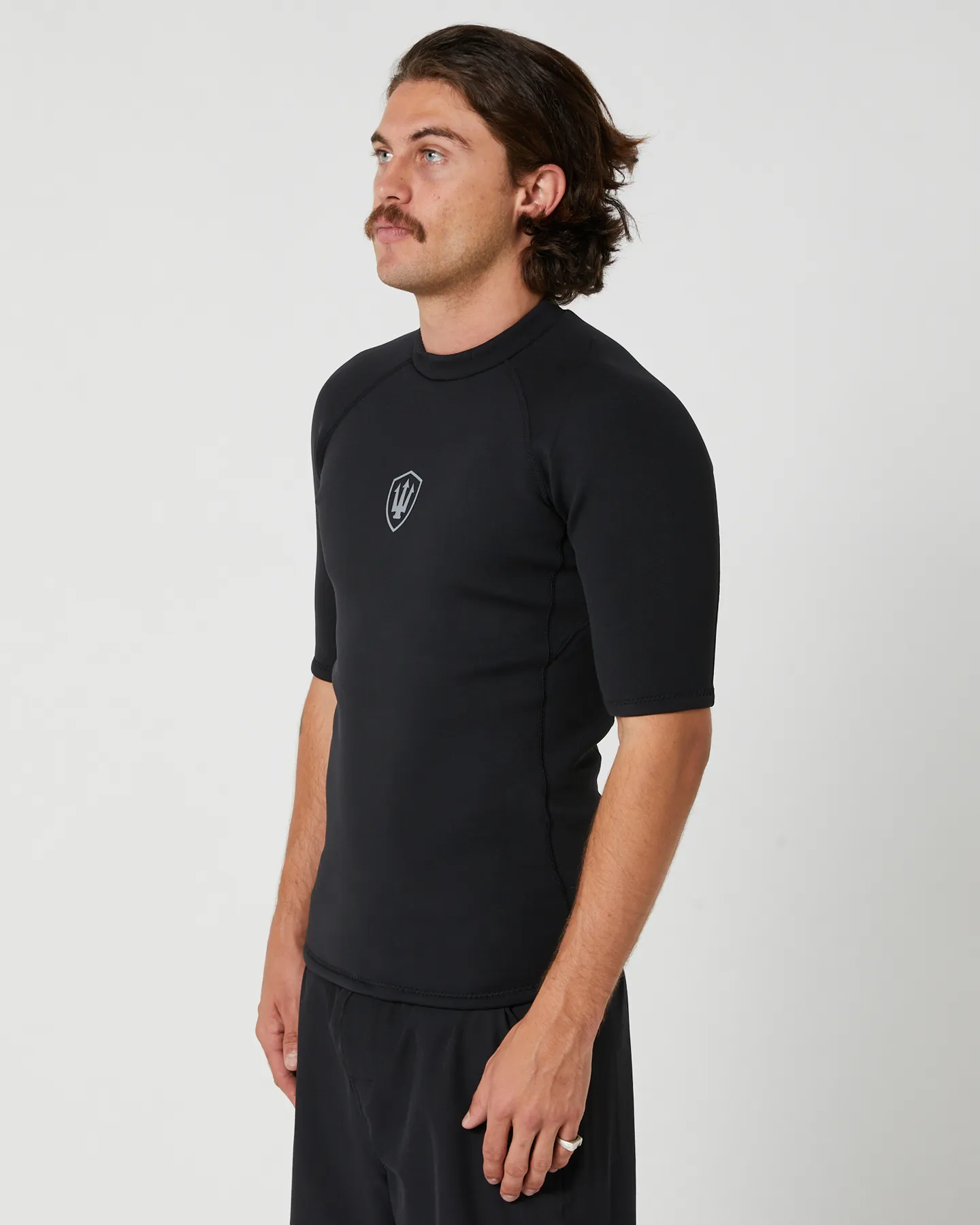 Fk Surf Mens X-Stretch 1.5 Mm Vest - Black Grey | SurfStitch