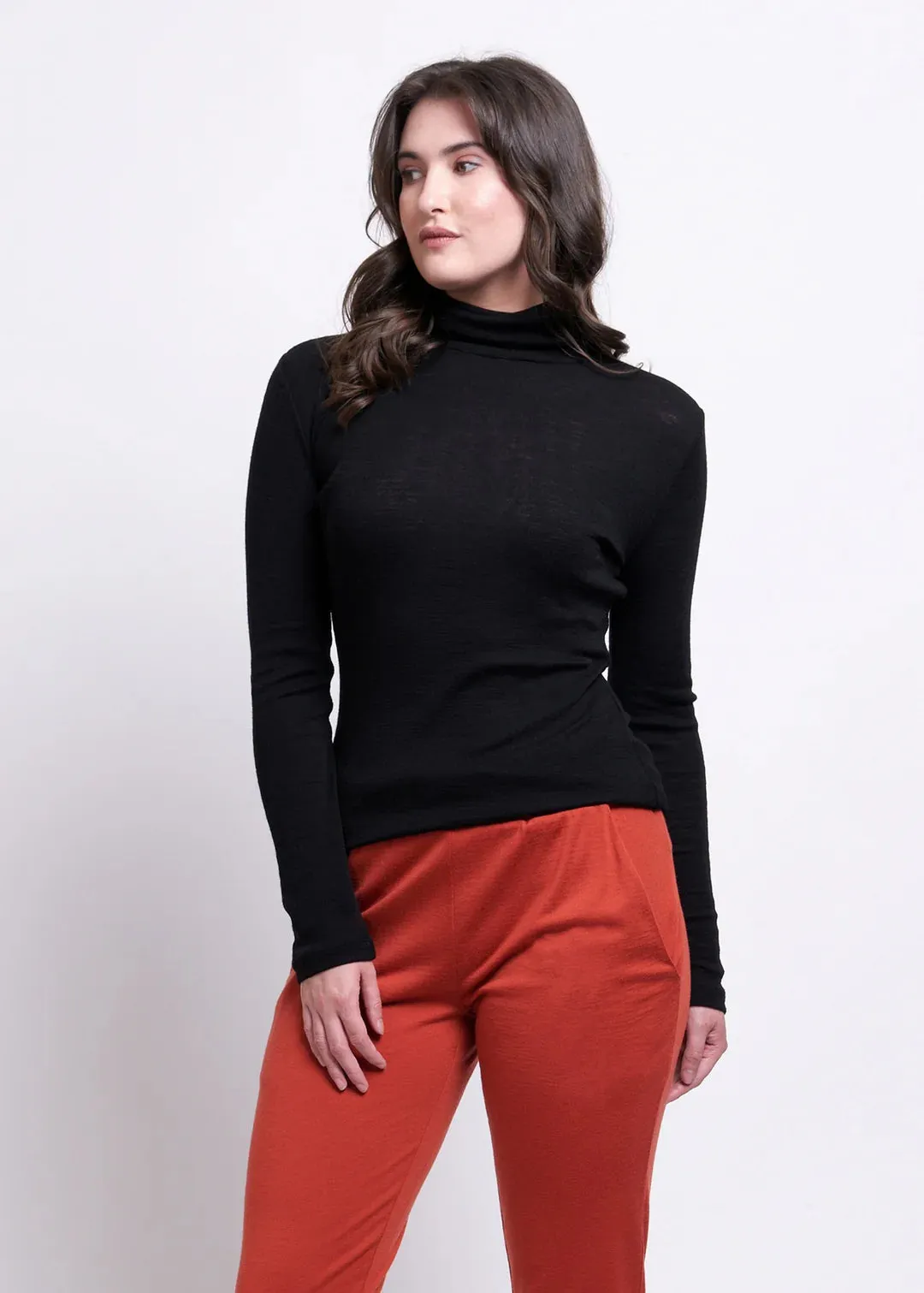 Foil FO4171 Fine Merino Polo Neck Sweater