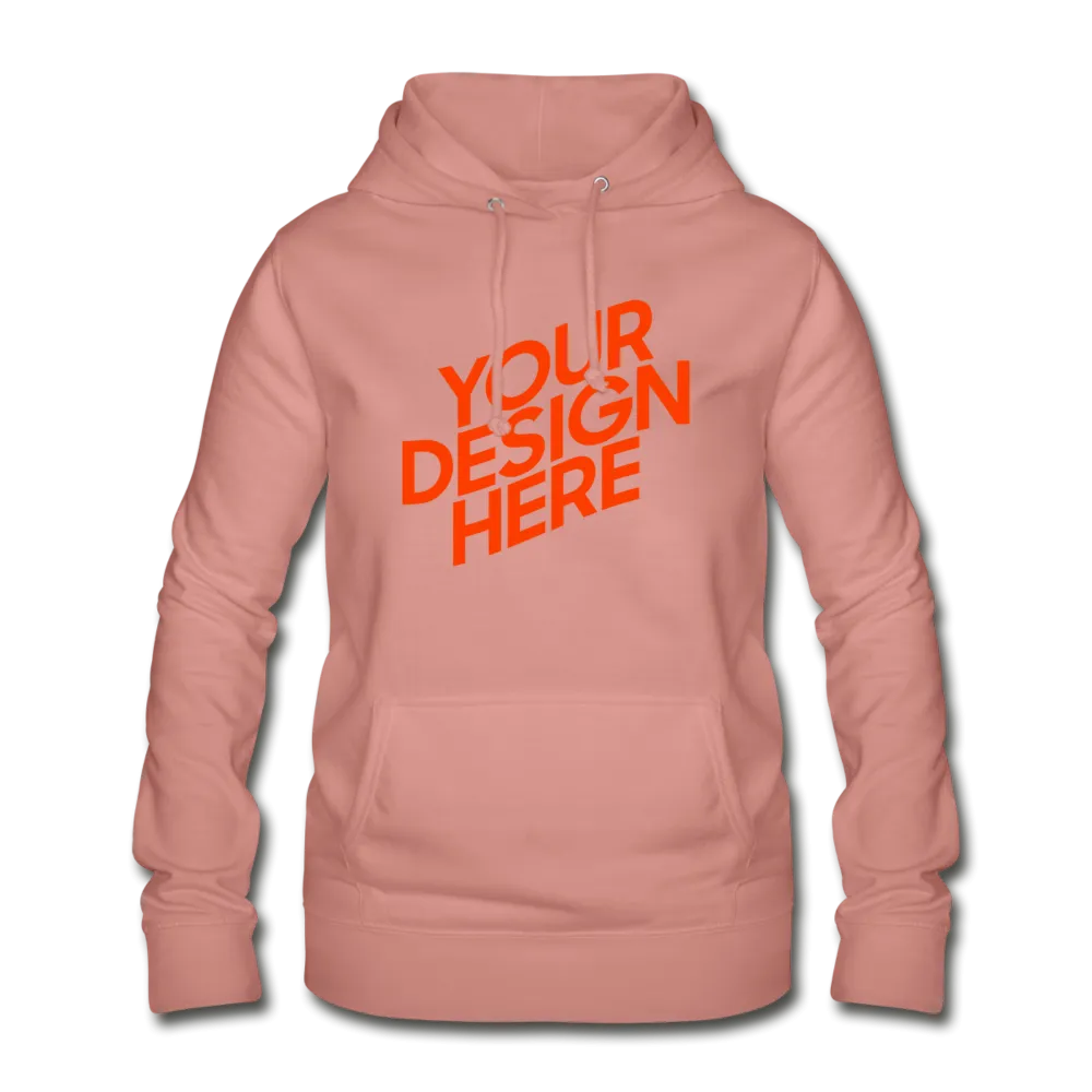 Frauen/Damen Hoodie Kapuzenpullover mit deinem Stil selbst gestalten und bedrucken