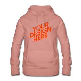 Frauen/Damen Hoodie Kapuzenpullover mit deinem Stil selbst gestalten und bedrucken