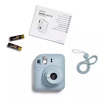 Fujifilm Instax Mini 12 Instant Camera - Pastel Blue | Kaleidoscope