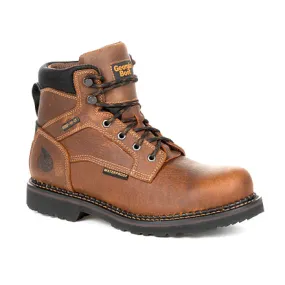 Georgia Men's 6 Giant Revamp Waterproof Steel Toe Work Boot - Brown GB00317