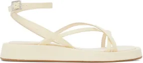 GIABORGHINI Off-White Rosie 16 Sandals