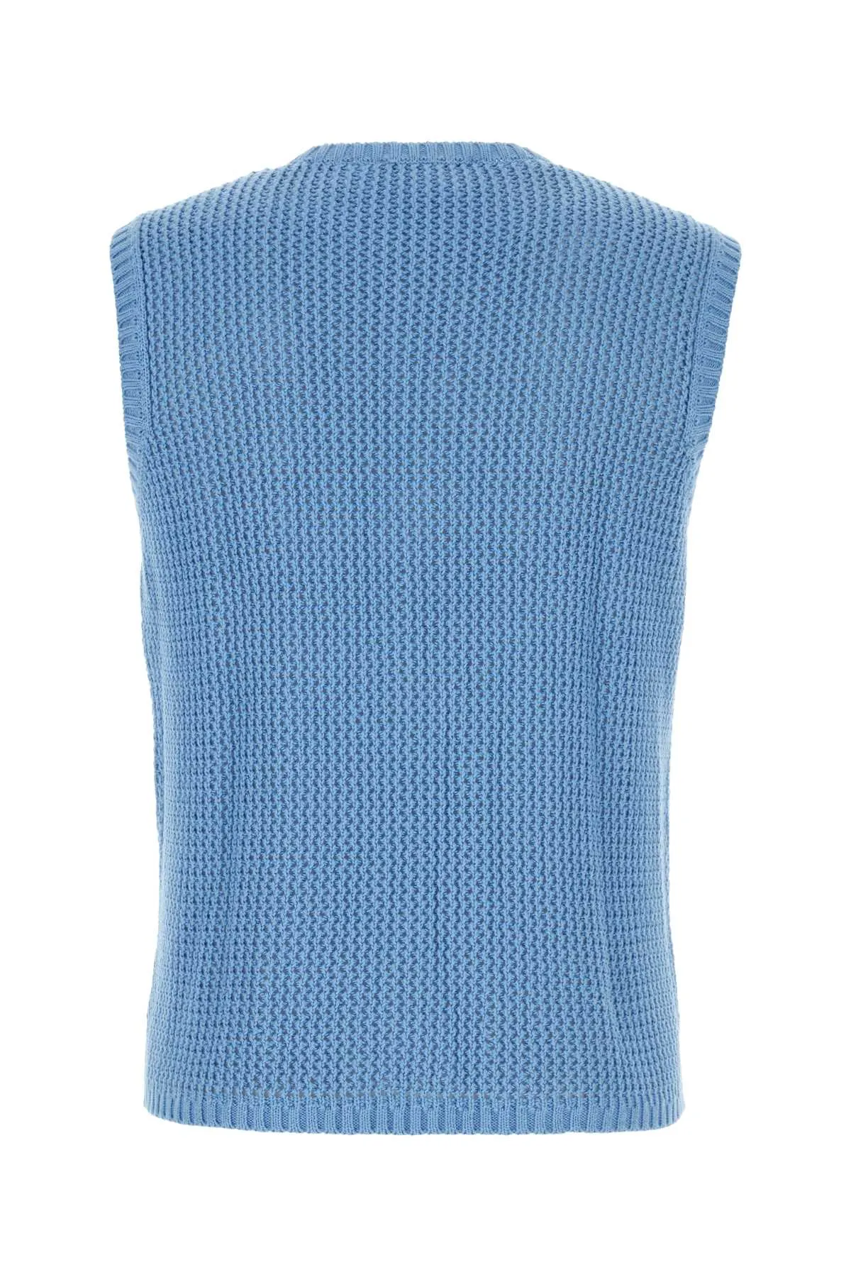 Gimaguas Cerulean Blue Cotton Bridget Vest