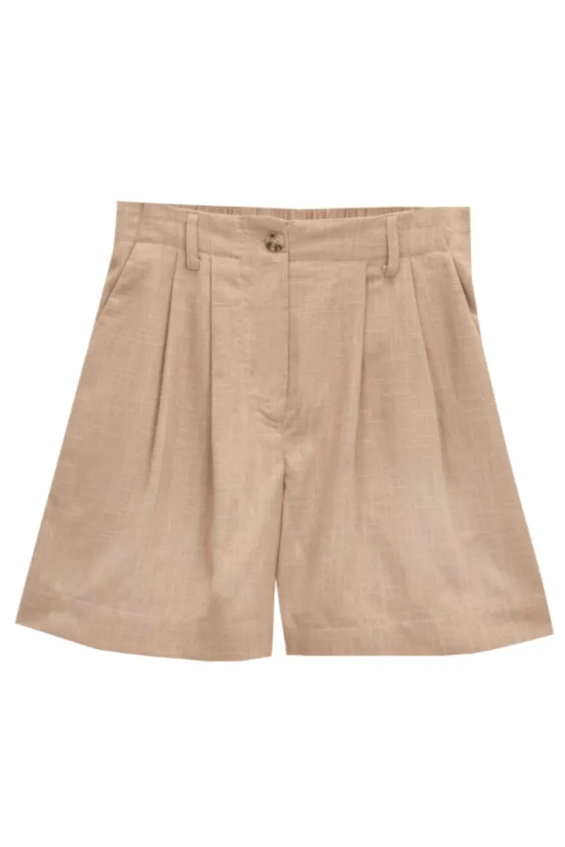 Gina Shorts | Beige | Shorts fra Avery