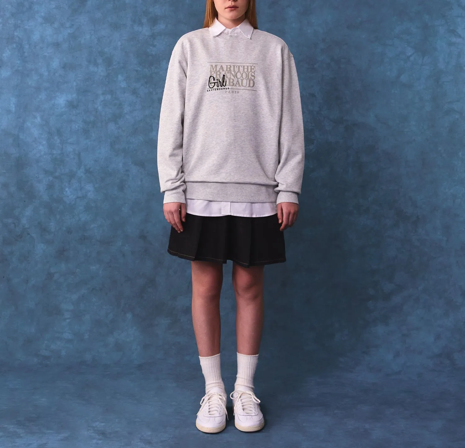 GIRL Skateboards  |Street Style Collaboration Long Sleeves Logo