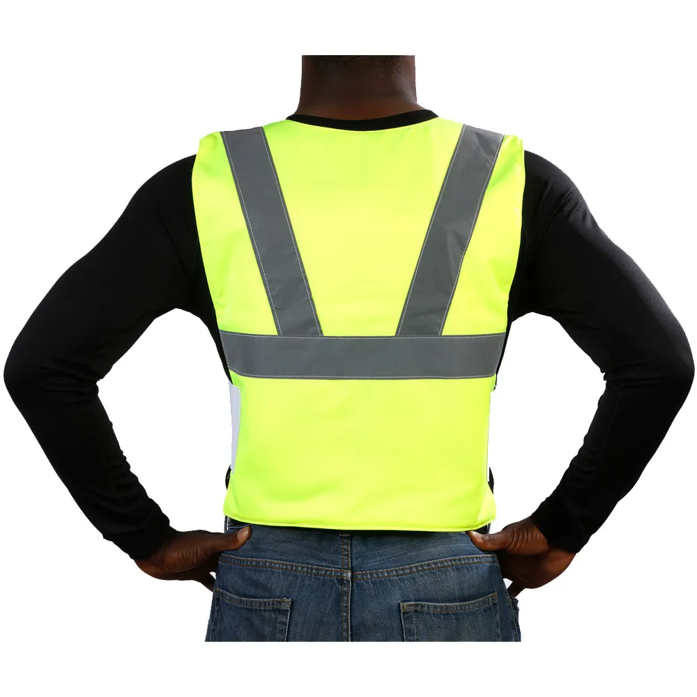 Glacier Tek High Visibility Cool Vest With Nontoxic Cooling Packs