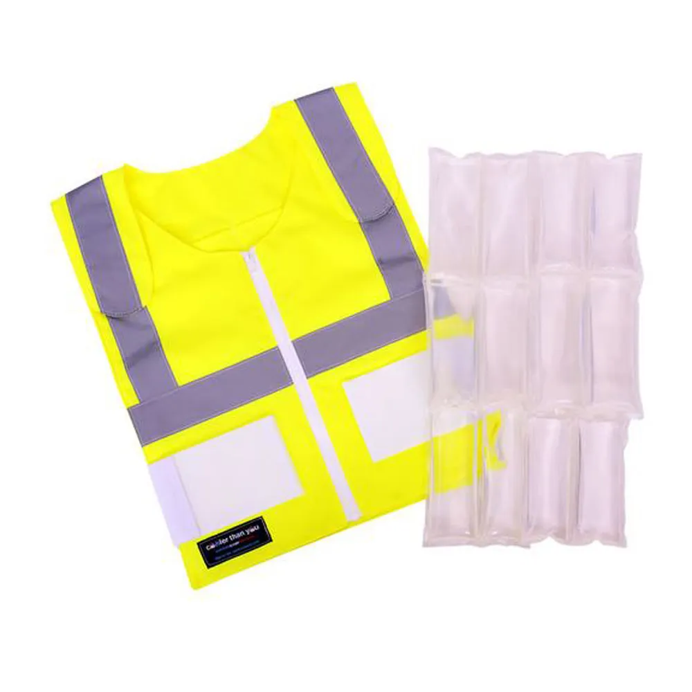 Glacier Tek High Visibility Cool Vest With Nontoxic Cooling Packs