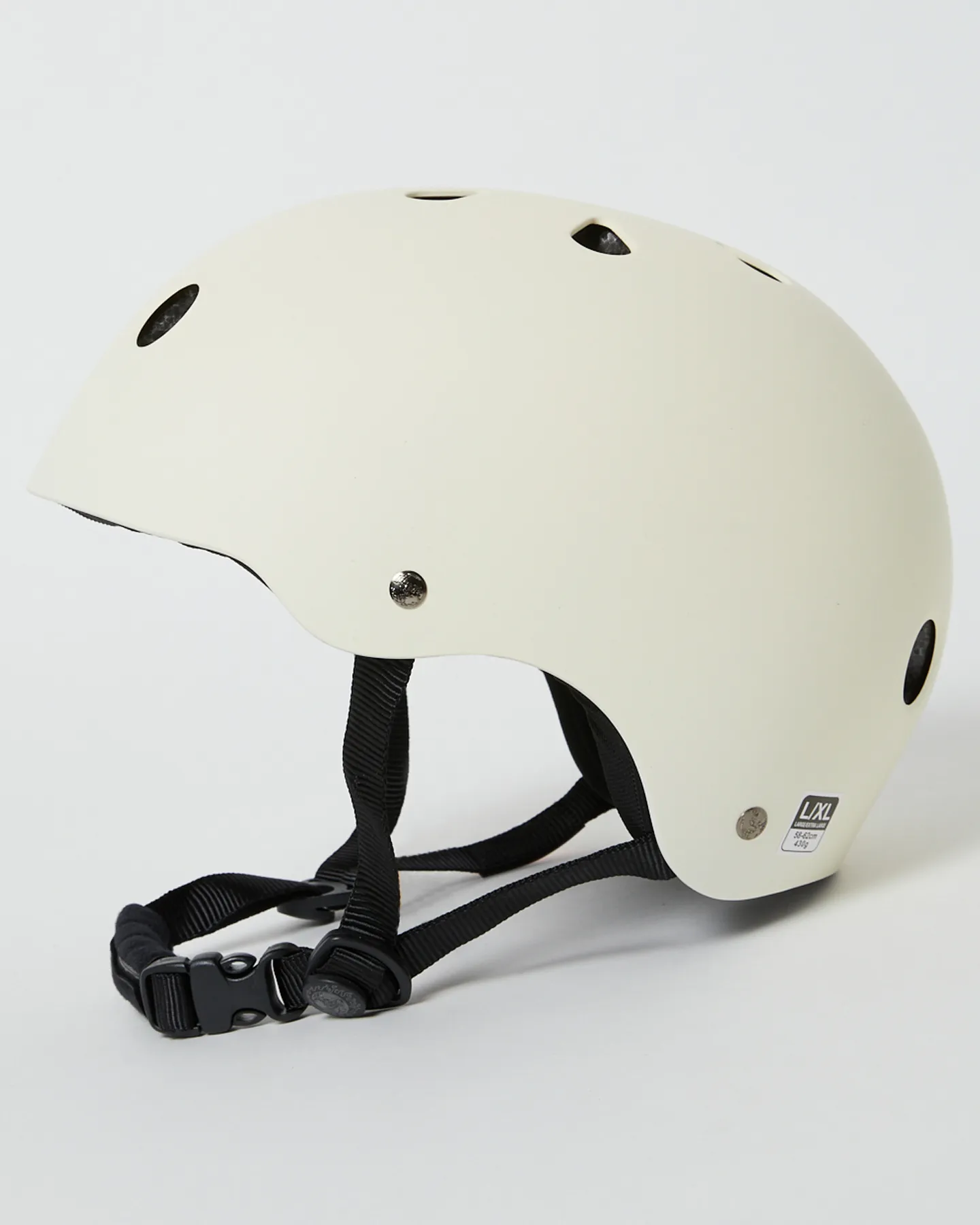 Globe Goodstock Certified Helmet - Matte Off-White | SurfStitch