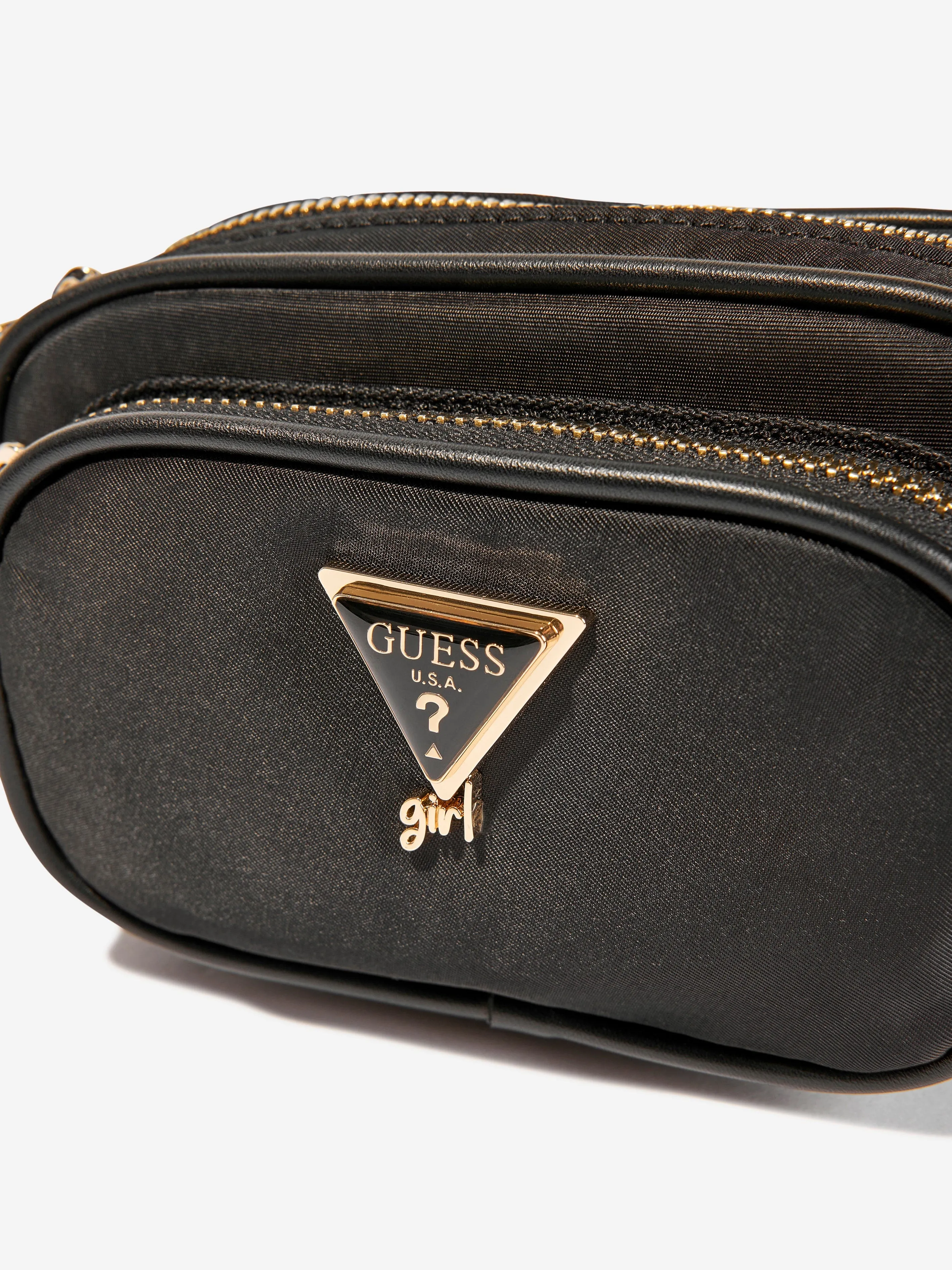 Guess Girls Mini Crossbody Bag in Black (19cm)