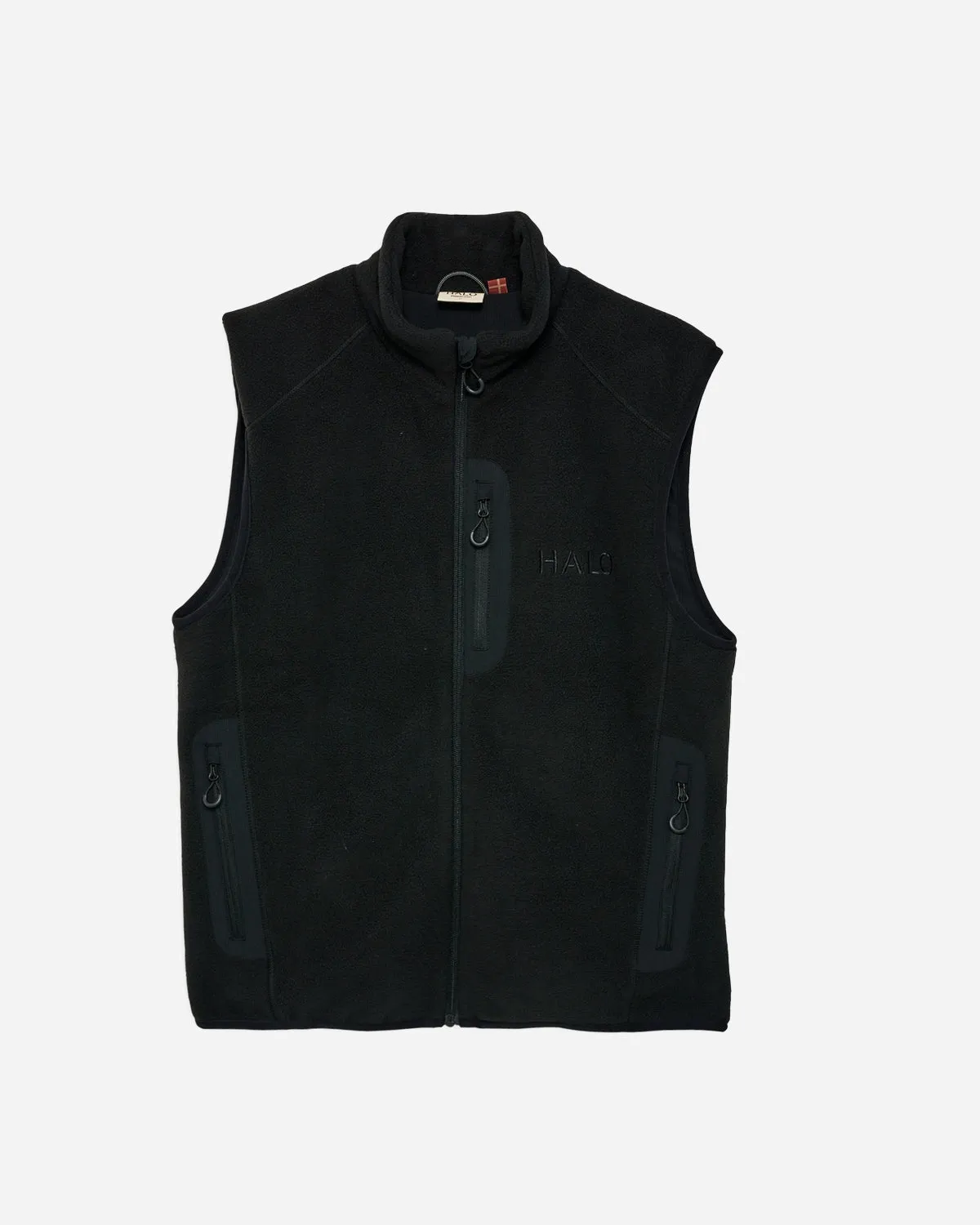 HALO Teddy Fleece Vest - Black