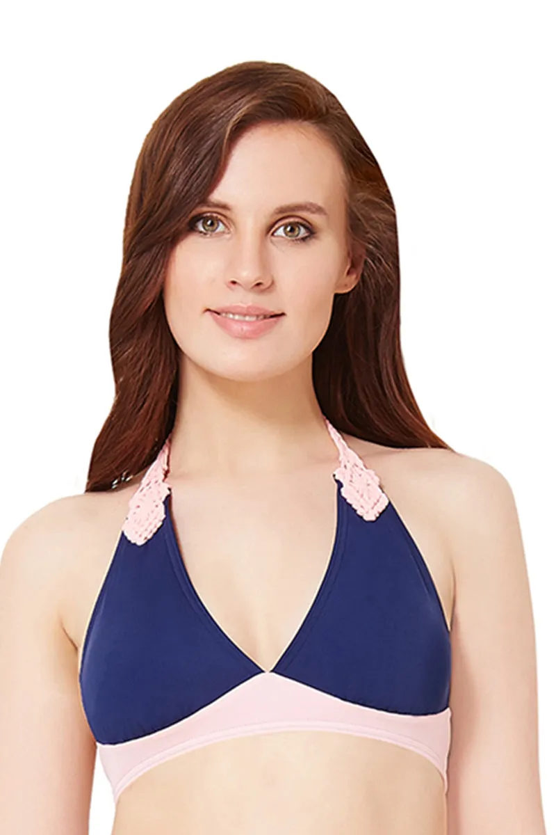 Halter Swim Bikini Top