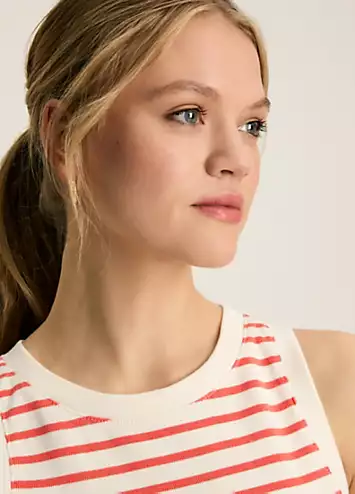 Harbour Stripe Jersey Vest Top by Joules | Look Again