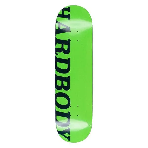 Hardbody Skateboards Classic Logo Deck 8.25