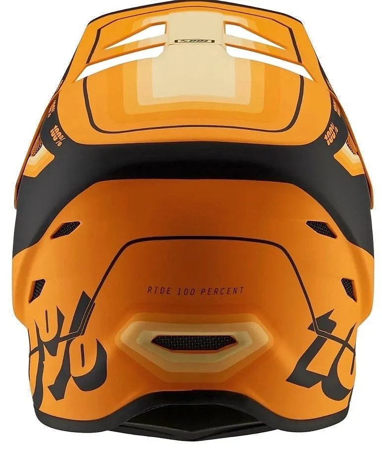 helmet 100% Status - Topenga Orange/Black Matte