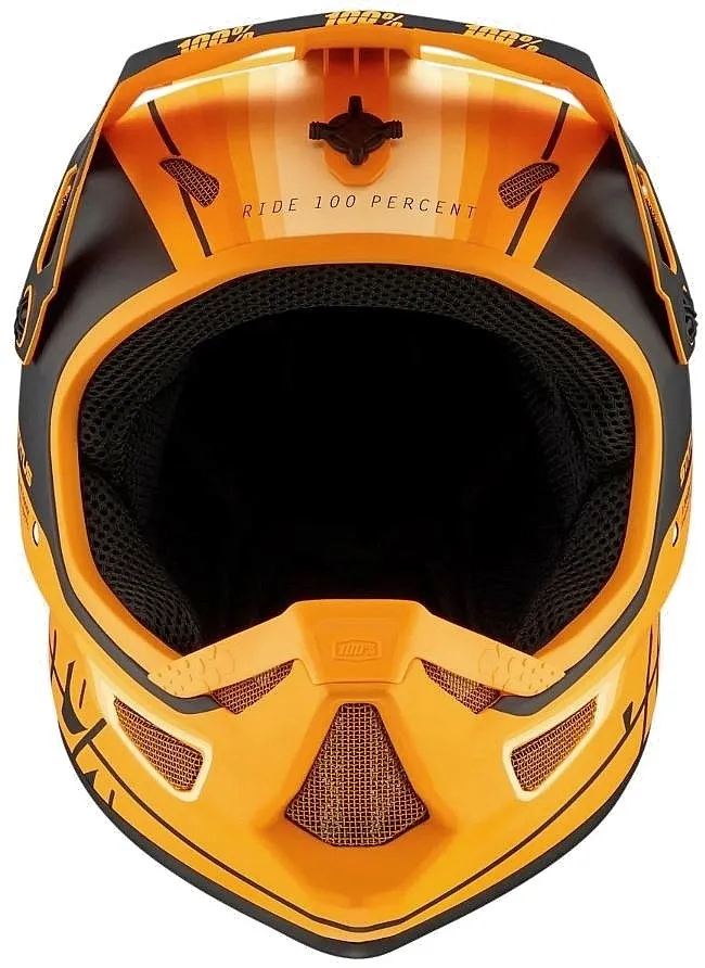 helmet 100% Status - Topenga Orange/Black Matte