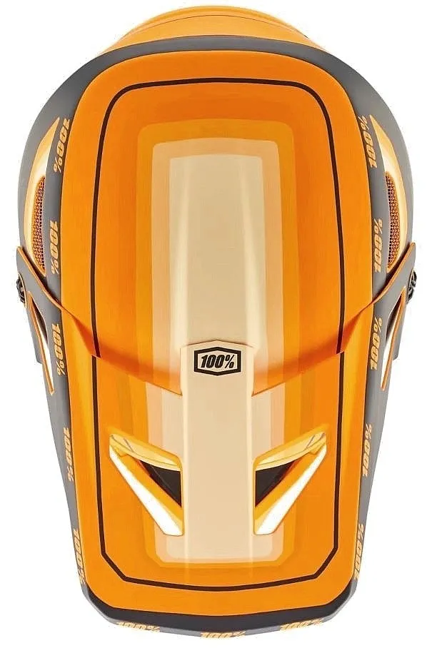 helmet 100% Status - Topenga Orange/Black Matte