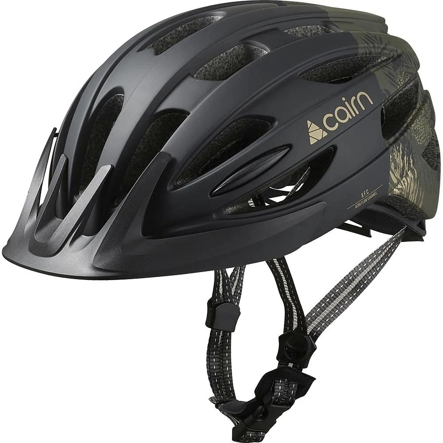 helmet Cairn Fusion - Mat Black/Forest