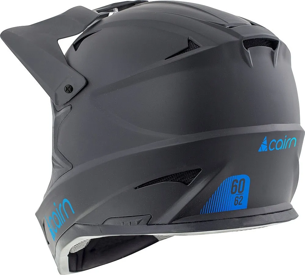 helmet Cairn X Track Loc - Mat Black/Blue