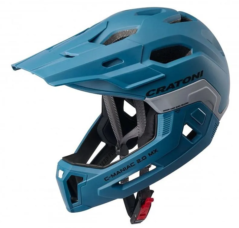 helmet Cratoni C-Maniac 2.0 MX - Steelblue Matt