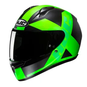 HJC C10 Tez Helmet - Green