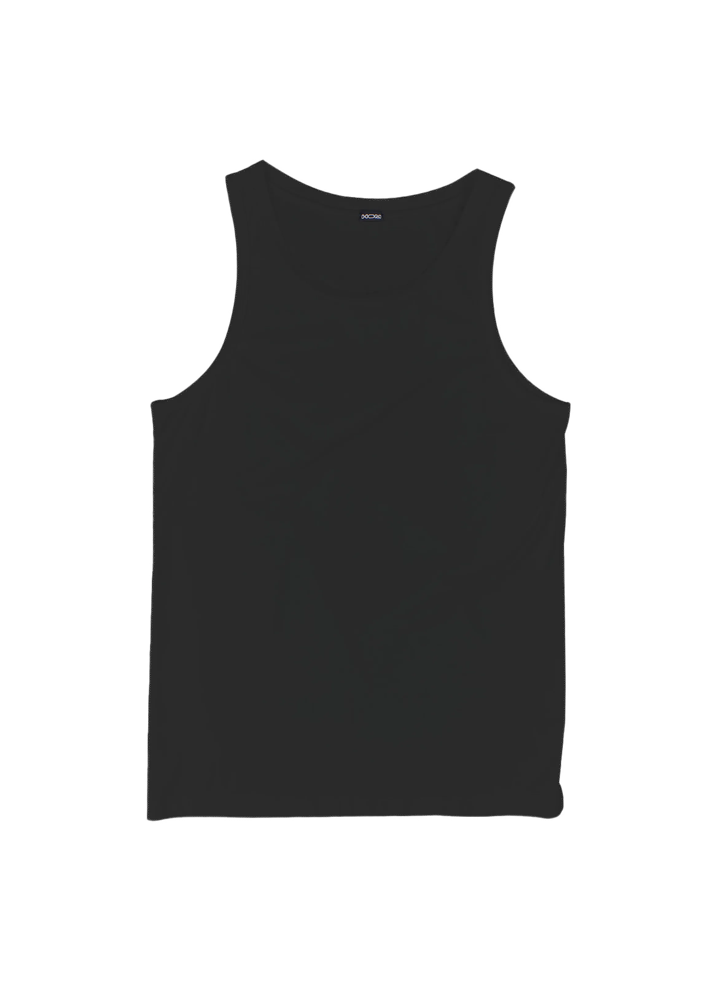 HOM  Sleeveless cotton top - Black