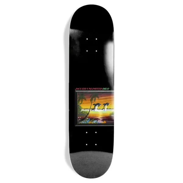 Jacuzzi Unlimited Skateboards John Dilo Flipper Deck 8.25