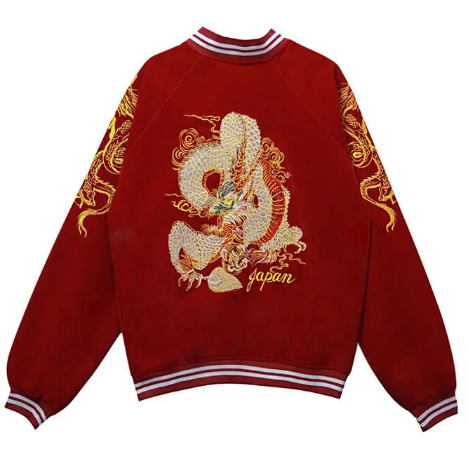 Japanese Dragon Bomber Jacket