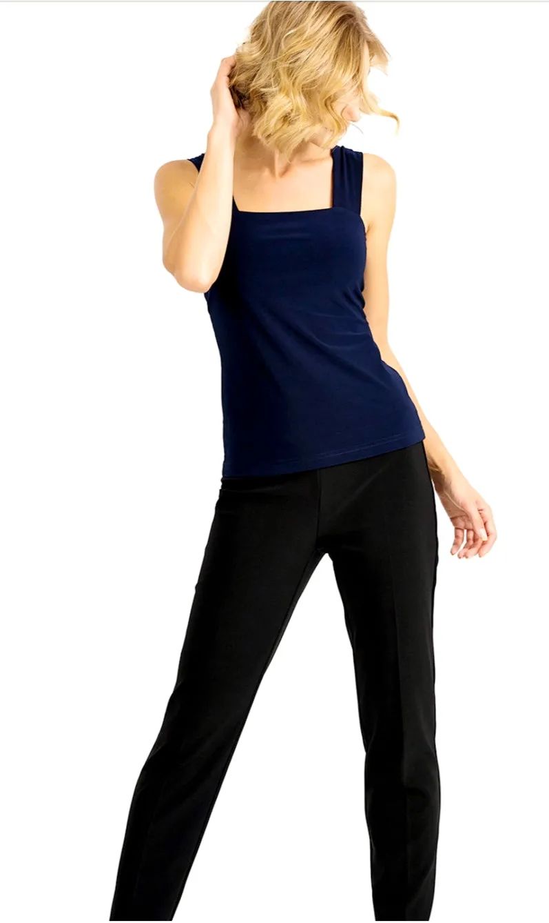 Joseph Ribkoff Sleeveless Square Front Top