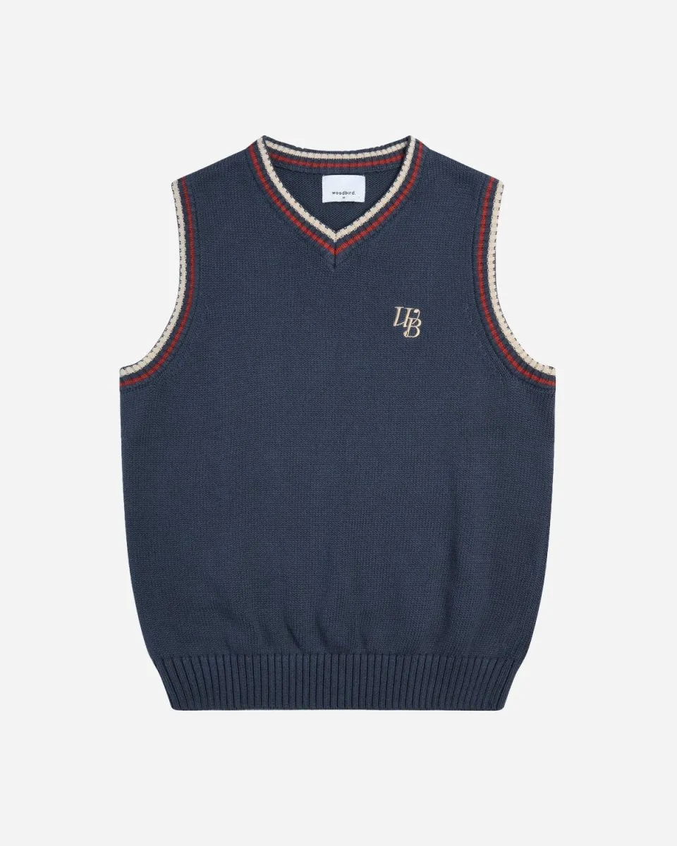 Karl Club Vest - Navy