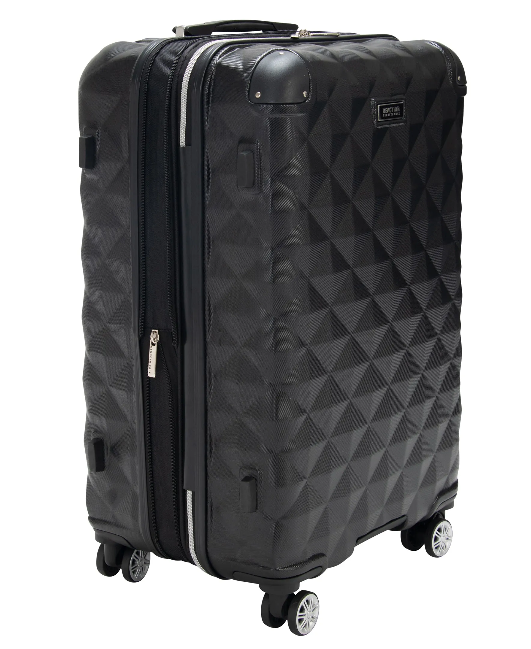 Kenneth Cole Reaction Diamond Tower Luggage 8-Wheel Expandable & Emma Backpack 2-Piece Bundle (20