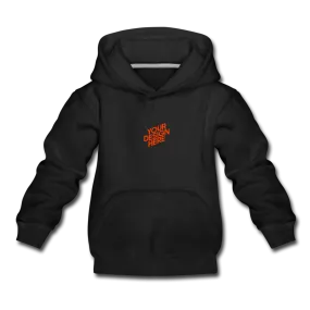 Kinder Premium Hoodie Kapuzenpullover selbst gestalten und bedrucken