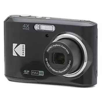 Kodak PIXPRO FZ45 Camera inc Shoulder Bag with Compartment & 32GB SD - Black | Kaleidoscope