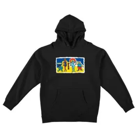 Krooked Skateboards Family Affair Hoody Black